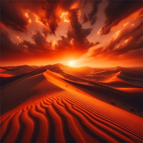 Puzzles 70 Teile Erwachsene,16x16 cm Lernspiel Herausforderung Spielzeug 70 Teile Sonnenuntergang Wüstenlandschaft Puzzles für Erwachsene Puzzles 70 Teile Erwachsene,16x16 cm Lernspiel Herausforderung Spielzeug 70 Teile Sonnenuntergang Wüstenlandschaft Puzzles für Erwachsene von Yeecer