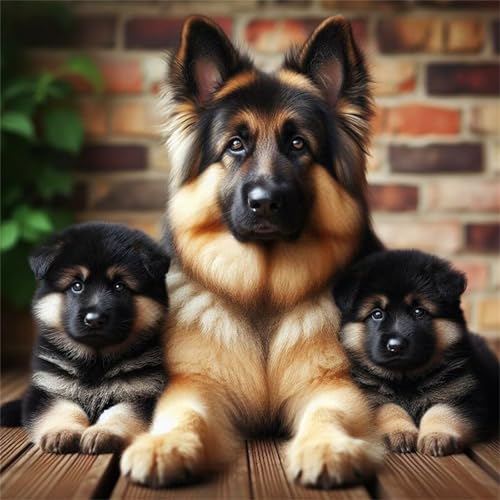 Puzzles 70 Teile Erwachsene,16x16 cm Lernspiel Herausforderung Spielzeug 70 Teile Tierhunde Puzzles für Erwachsene von Yeecer