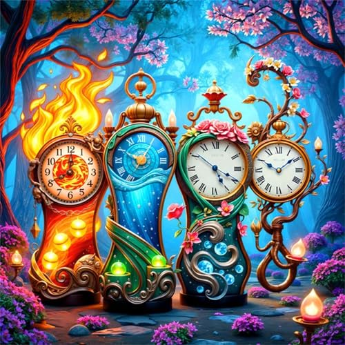 Puzzles 70 Teile Erwachsene,16x16 cm Lernspiel Herausforderung Spielzeug 70 Teile Traumuhren Puzzles für Erwachsene von Yeecer