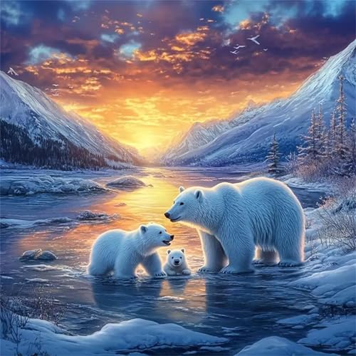 Puzzles 70 Teile Erwachsene,16x16 cm Lernspiel Herausforderung Spielzeug 70 Teile Weiße Bären in den Schneebergen Puzzles für Erwachsene Puzzles 70 Teile Erwachsene,16x16 cm Lernspiel Herausforderung Spielzeug 70 Teile Weiße Bären in den Schneebergen Puzzles für Erwachsene von Yeecer