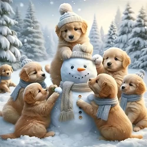Puzzles 70 Teile Erwachsene,16x16 cm Lernspiel Herausforderung Spielzeug 70 Teile Winterwaldhunde Puzzles für Erwachsene Puzzles 70 Teile Erwachsene,16x16 cm Lernspiel Herausforderung Spielzeug 70 Teile Winterwaldhunde Puzzles für Erwachsene von Yeecer