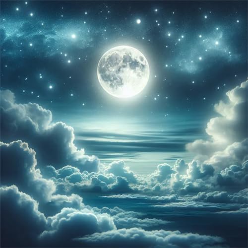 Puzzles 70 Teile Erwachsene,16x16 cm Lernspiel Herausforderung Spielzeug 70 Teile Wolken Mondlicht Landschaft Puzzles für Erwachsene Puzzles 70 Teile Erwachsene,16x16 cm Lernspiel Herausforderung Spielzeug 70 Teile Wolken Mondlicht Landschaft Puzzles für Erwachsene von Yeecer