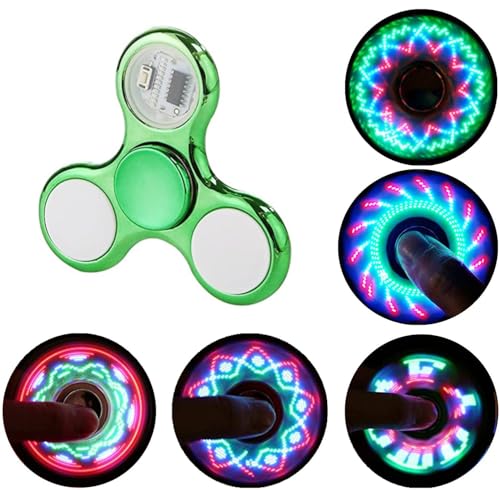 Leuchtende Fidget Spielzeug, Hochgeschwindigkeit Stressabbau ADHD Anti Angst Spielzeug für Erwachsene Kinder Autismus Fidget Toy Leuchtende Fidget Spielzeug, Hochgeschwindigkeit Stressabbau ADHD Anti Angst Spielzeug für Erwachsene Kinder Autismus Fidget Toy von Yeefunjoy