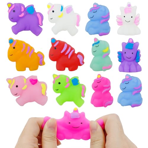 Yeefunjoy 12 Stück Kawaii Mochi Squishy Toys, Mini Kawaii Einhorn Soft Silikon Spielzeug Niedlich Einhorn Squishies Antistress Fidget Spielzeug Squeeze Stressabbau Spielzeug Party Geschenke Dekoration Yeefunjoy 12 Stück Kawaii Mochi Squishy Toys, Mini Kawaii Einhorn Soft Silikon Spielzeug Niedlich Einhorn Squishies Antistress Fidget Spielzeug Squeeze Stressabbau Spielzeug Party Geschenke Dekoration von Yeefunjoy