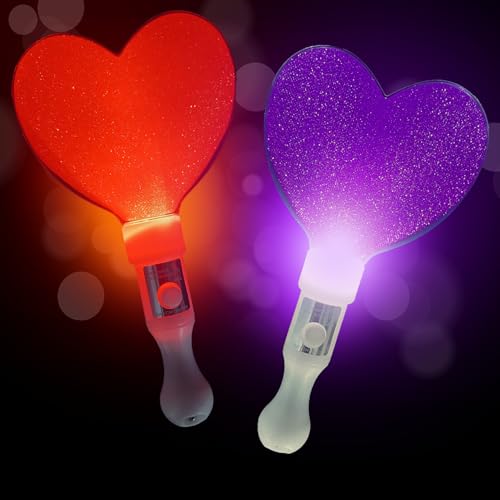 Yeefunjoy 2 Stück Leuchtstab LED, Leuchtstäbe Knicklichter Partyzubehör Bunte blinkende Glow in The Dark Wands mit 3 Modi, Leuchtstab Kinder Erwachsene für Weihnachten, Halloween, Raves Hochzeit Yeefunjoy 2 Stück Leuchtstab LED, Leuchtstäbe Knicklichter Partyzubehör Bunte blinkende Glow in The Dark Wands mit 3 Modi, Leuchtstab Kinder Erwachsene für Weihnachten, Halloween, Raves Hochzeit von Yeefunjoy