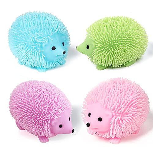 Yeefunjoy 4 Stück Stressball, Leuchtende Kugel Ball Knetball Igelball Anti Stress Spielzeug Bälle, Flash Stressball Glühende Igel Elastizität mit Fransen, Wurfball Spielzeug für Kinder und Erwachsene Yeefunjoy 4 Stück Stressball, Leuchtende Kugel Ball Knetball Igelball Anti Stress Spielzeug Bälle, Flash Stressball Glühende Igel Elastizität mit Fransen, Wurfball Spielzeug für Kinder und Erwachsene von Yeefunjoy