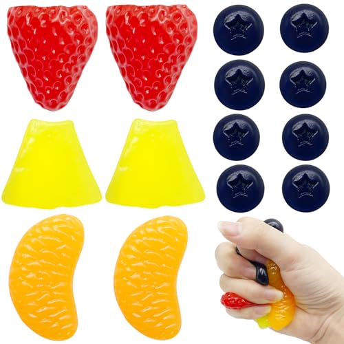 Yeefunjoy 4Pcs Obst Squishy Toys, Kawaii Squishies Mini Obst Quetschspielzeug Party Bag Filler Children's Birthday, Squishies Stress Relief Fidget Toy Schlüsselbund Easter Toy für Jungen Mädchen Yeefunjoy 4Pcs Obst Squishy Toys, Kawaii Squishies Mini Obst Quetschspielzeug Party Bag Filler Children's Birthday, Squishies Stress Relief Fidget Toy Schlüsselbund Easter Toy für Jungen Mädchen von Yeefunjoy