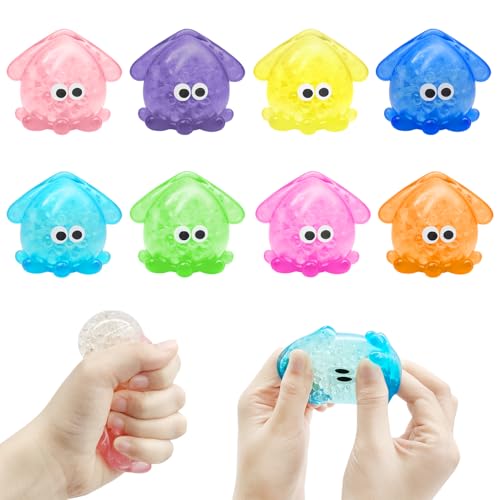 Yeefunjoy 4pcs Squeeze Spielzeug, Kawaii Tintenfisch Anti Stress Fidget Toy Set, Mochi Soft Sensory Squishies Toys Taba Stress Relief Angst Weihnachten Geburtstag Geschenk für Erwachsene und Kinder Yeefunjoy 4pcs Squeeze Spielzeug, Kawaii Tintenfisch Anti Stress Fidget Toy Set, Mochi Soft Sensory Squishies Toys Taba Stress Relief Angst Weihnachten Geburtstag Geschenk für Erwachsene und Kinder von Yeefunjoy