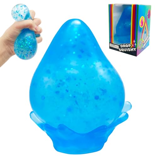 Yeefunjoy Regentropfen Squishy Fidget Toy, Dream Drop Sensorisches Spielzeug Wassertropfen Weichem Quetschgefühl for Anxiety Relief Stressabbau Squishy mit Abnehmbarem Sockel Geburtstag Geschenk Yeefunjoy Regentropfen Squishy Fidget Toy, Dream Drop Sensorisches Spielzeug Wassertropfen Weichem Quetschgefühl for Anxiety Relief Stressabbau Squishy mit Abnehmbarem Sockel Geburtstag Geschenk von Yeefunjoy