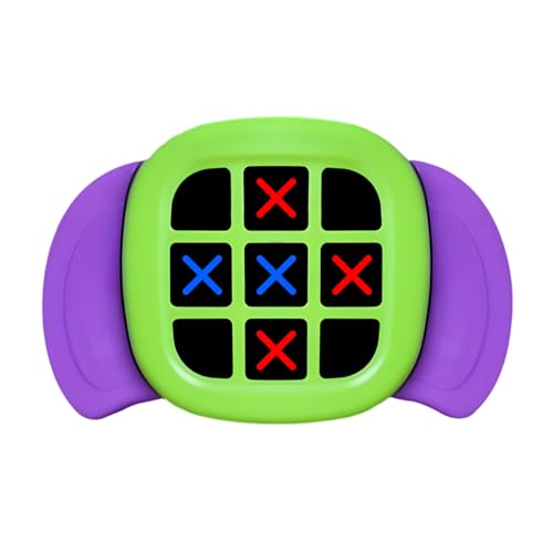 Elektronisches Tic-Tac Toe-Spiel, 4-IN-1 Digitales Tic-Tac Toe-Spiel für Erwachsene Kinder, Reisespiele Brettspiele, Tragbare Reisespielkonsole Gedächtnisspiele für Kinder 3-10 Jahre von Yeelan