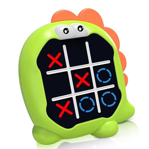 Elektronisches Tic-Tac Toe-Spiel, Digitales Tic-Tac Toe-Spiel für Erwachsene Kinder, Reisespiele Brettspiele, Tragbare Reisespielkonsole Gedächtnisspiele für Kinder 3-10 Jahre von Yeelan