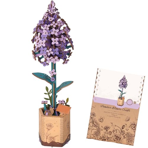 Yeenao 3D Puzzle Holz Lila,DIY-Blume Aus Holz, Modellbausätze Für Künstliche Blumen Zum Zusammenbauen Für Erwachsene Valentinstags Spielzeu Geschenkset Yeenao 3D Puzzle Holz Lila,DIY-Blume Aus Holz, Modellbausätze Für Künstliche Blumen Zum Zusammenbauen Für Erwachsene Valentinstags Spielzeu Geschenkset von Yeenano