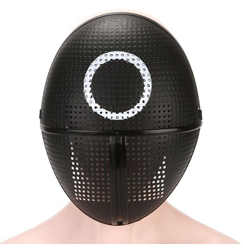 Yeesabella Koreanische traditionelle Game Guard Maske, Neuheit Masken Kreis Dreieck Quadrat Boss Frontman Gesichtsmaske für Soldat - Wächter Spieler Kostüm Karneval Mottoparty Kreis Yeesabella Koreanische traditionelle Game Guard Maske, Neuheit Masken Kreis Dreieck Quadrat Boss Frontman Gesichtsmaske für Soldat - Wächter Spieler Kostüm Karneval Mottoparty Kreis von Yeesabella