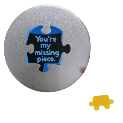 Yeesabella Perfektes "You're my missing piece"-Geschenk, niedliche Miniatur-Ente aus Kunststoff in kleiner Dose Yeesabella Perfektes "You're my missing piece"-Geschenk, niedliche Miniatur-Ente aus Kunststoff in kleiner Dose von Yeesabella