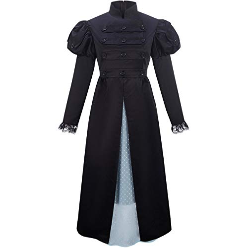 Royal Colonial Little Girls Princess Costume Hamilton Elizabeth Schuyler Dance Cosplay Kid Victorian Black One Piece Dress Royal Colonial Little Girls Princess Costume Hamilton Elizabeth Schuyler Dance Cosplay Kid Victorian Black One Piece Dress von Yejue