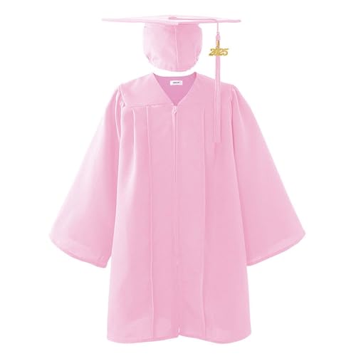 2025 Abschlusskleid Set Kinder Toga für Grundschule mit Umhang und Hut verziert Abschlussfeier Performance-Kostüm Toga Uniform und Touch Kinder 4-10 Jahre 2025 Abschlusskleid Set Kinder Toga für Grundschule mit Umhang und Hut verziert Abschlussfeier Performance-Kostüm Toga Uniform und Touch Kinder 4-10 Jahre von Yekdmxop