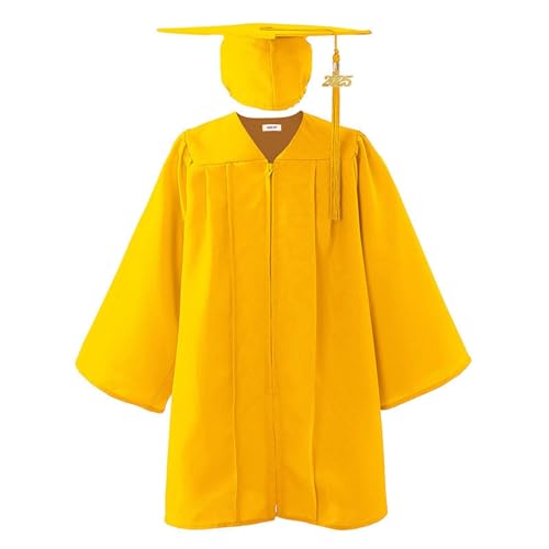 2025 Abschlusskleid Set Kinder Toga für Grundschule mit Umhang und Hut verziert Abschlussfeier Performance-Kostüm Toga Uniform und Touch Kinder 4-10 Jahre 2025 Abschlusskleid Set Kinder Toga für Grundschule mit Umhang und Hut verziert Abschlussfeier Performance-Kostüm Toga Uniform und Touch Kinder 4-10 Jahre von Yekdmxop