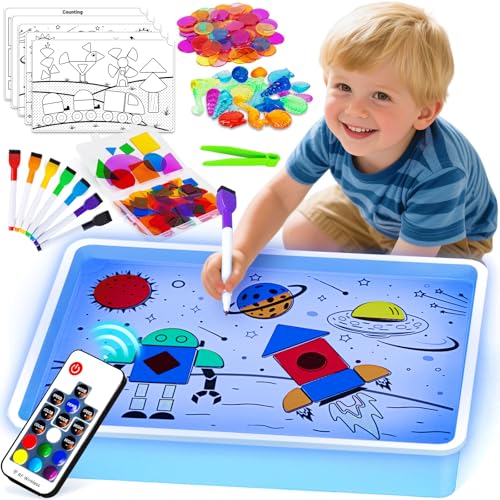 Yellcetoy Leuchttisch Kinder Sensory Play Autismus Spielzeug von Yellcetoy