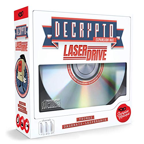 Scorpion Masqué , Decrypto: Laserdrive Expansion , Board Game , Ages 12+ , 3-8 Players , 20 Minutes Playing Time von Scorpion Masqué