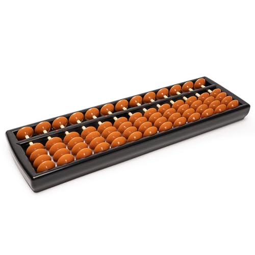 Yellow Mountain Imports Soroban Abacus - 13 Column, 9.7" Professional Japanese Calculator for Mental Math and Montessori Learning Yellow Mountain Imports Soroban Abacus - 13 Column, 9.7" Professional Japanese Calculator for Mental Math and Montessori Learning von Yellow Mountain Imports