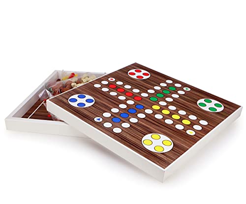 5 in 1 Spielesammlung Mühle, Dame, Ludo, Backgammon, Schach von Yenigün