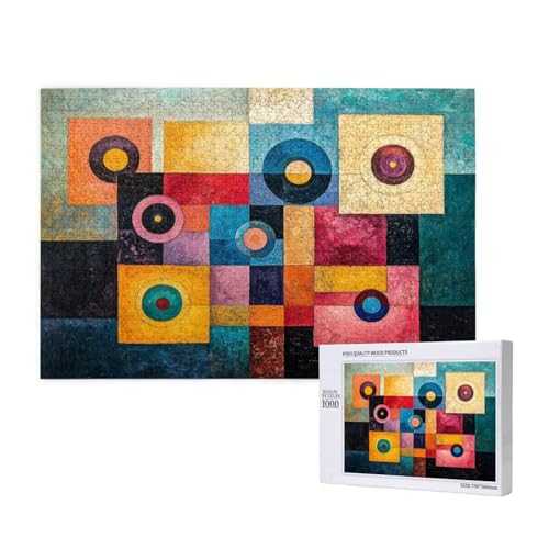 Puzzle 120 Teile Abstrakt Puzzles für Erwachsene Geometrie HD Puzzel Anspruchsvolles und Lustig Kreatives Unterhaltungsspiel, DIY Holzpuzzle für Erwachsene Als Feiertage Geschenk fur Frauen M-38 Puzzle 120 Teile Abstrakt Puzzles für Erwachsene Geometrie HD Puzzel Anspruchsvolles und Lustig Kreatives Unterhaltungsspiel, DIY Holzpuzzle für Erwachsene Als Feiertage Geschenk fur Frauen M-38 von Yeogcohe