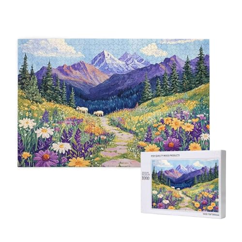 Puzzle 120 Teile Berg Puzzles für Erwachsene Blume HD Puzzel Anspruchsvolles und Lustig Kreatives Unterhaltungsspiel, DIY Holzpuzzle für Erwachsene Als Feiertage Zimmer Deko Geschenk fur Frauen M-249 Puzzle 120 Teile Berg Puzzles für Erwachsene Blume HD Puzzel Anspruchsvolles und Lustig Kreatives Unterhaltungsspiel, DIY Holzpuzzle für Erwachsene Als Feiertage Zimmer Deko Geschenk fur Frauen M-249 von Yeogcohe
