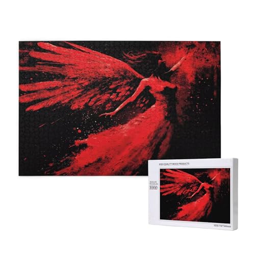 Puzzle 120 Teile Engel Puzzles für Erwachsene Flügel HD Puzzel Anspruchsvolles und Lustig Kreatives Unterhaltungsspiel, DIY Holzpuzzle für Erwachsene Als Feiertage Deko Geschenk fur Frauen M-980 Puzzle 120 Teile Engel Puzzles für Erwachsene Flügel HD Puzzel Anspruchsvolles und Lustig Kreatives Unterhaltungsspiel, DIY Holzpuzzle für Erwachsene Als Feiertage Deko Geschenk fur Frauen M-980 von Yeogcohe