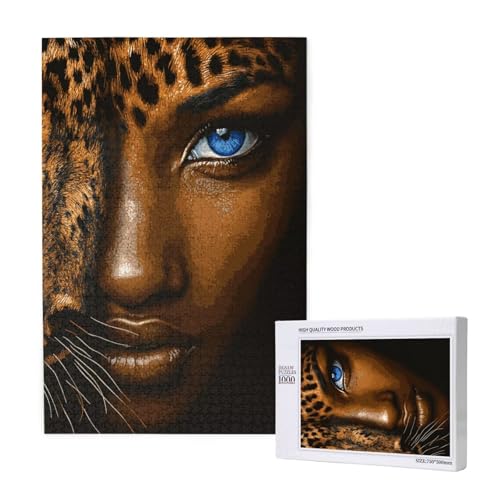 Puzzle 120 Teile Frau Puzzles für Erwachsene Leopard HD Puzzel Anspruchsvolles und Lustig Kreatives Unterhaltungsspiel, DIY Holzpuzzle für Erwachsene Als Feiertage Deko Geschenk fur Frauen M-1110 Puzzle 120 Teile Frau Puzzles für Erwachsene Leopard HD Puzzel Anspruchsvolles und Lustig Kreatives Unterhaltungsspiel, DIY Holzpuzzle für Erwachsene Als Feiertage Deko Geschenk fur Frauen M-1110 von Yeogcohe