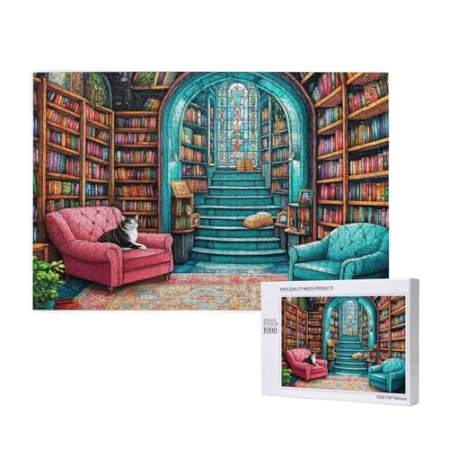 Puzzle 120 Teile Katze Puzzles für Erwachsene Retro HD Puzzel Anspruchsvolles und Lustig Kreatives Unterhaltungsspiel, DIY Holzpuzzle für Erwachsene Als Feiertage Zimmer Deko Geschenk fur Frauen M-99 Puzzle 120 Teile Katze Puzzles für Erwachsene Retro HD Puzzel Anspruchsvolles und Lustig Kreatives Unterhaltungsspiel, DIY Holzpuzzle für Erwachsene Als Feiertage Zimmer Deko Geschenk fur Frauen M-99 von Yeogcohe