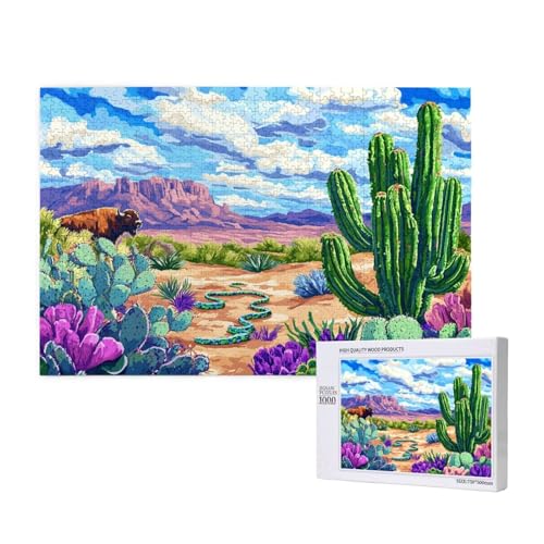 Puzzle 120 Teile Landschaft Puzzles für Erwachsene Kaktus HD Puzzel Anspruchsvolles und Lustig Kreatives Unterhaltungsspiel, DIY Holzpuzzle für Erwachsene Als Feiertage Geschenk fur Frauen M-550 Puzzle 120 Teile Landschaft Puzzles für Erwachsene Kaktus HD Puzzel Anspruchsvolles und Lustig Kreatives Unterhaltungsspiel, DIY Holzpuzzle für Erwachsene Als Feiertage Geschenk fur Frauen M-550 von Yeogcohe