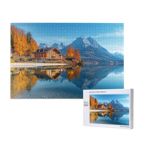 Puzzle 120 Teile Landschaft Puzzles für Erwachsene See HD Puzzel Anspruchsvolles und Lustig Kreatives Unterhaltungsspiel, DIY Holzpuzzle für Erwachsene Als Feiertage Deko Geschenk fur Frauen M-61 Puzzle 120 Teile Landschaft Puzzles für Erwachsene See HD Puzzel Anspruchsvolles und Lustig Kreatives Unterhaltungsspiel, DIY Holzpuzzle für Erwachsene Als Feiertage Deko Geschenk fur Frauen M-61 von Yeogcohe