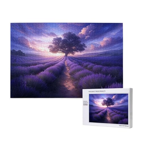 Puzzle 120 Teile Lavendel Puzzles für Erwachsene Baum HD Puzzel Anspruchsvolles und Lustig Kreatives Unterhaltungsspiel, DIY Holzpuzzle für Erwachsene Als Feiertage Deko Geschenk fur Frauen M-37 Puzzle 120 Teile Lavendel Puzzles für Erwachsene Baum HD Puzzel Anspruchsvolles und Lustig Kreatives Unterhaltungsspiel, DIY Holzpuzzle für Erwachsene Als Feiertage Deko Geschenk fur Frauen M-37 von Yeogcohe