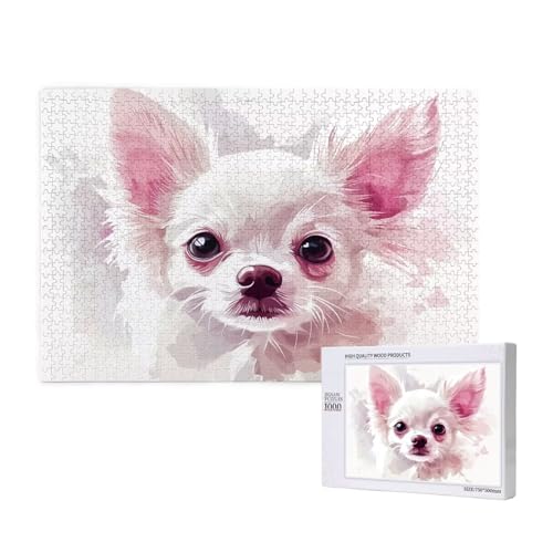 Puzzle 120 Teile Niedlich Puzzles für Erwachsene Hund HD Puzzel Anspruchsvolles und Lustig Kreatives Unterhaltungsspiel, DIY Holzpuzzle für Erwachsene Als Feiertage Deko Geschenk fur Frauen M-377 Puzzle 120 Teile Niedlich Puzzles für Erwachsene Hund HD Puzzel Anspruchsvolles und Lustig Kreatives Unterhaltungsspiel, DIY Holzpuzzle für Erwachsene Als Feiertage Deko Geschenk fur Frauen M-377 von Yeogcohe
