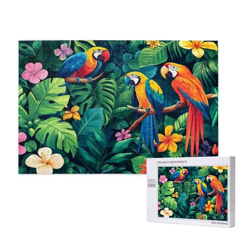 Puzzle 120 Teile Papagei Puzzles für Erwachsene Blume HD Puzzel Anspruchsvolles und Lustig Kreatives Unterhaltungsspiel, DIY Holzpuzzle für Erwachsene Als Feiertage Deko Geschenk fur Frauen M-463 Puzzle 120 Teile Papagei Puzzles für Erwachsene Blume HD Puzzel Anspruchsvolles und Lustig Kreatives Unterhaltungsspiel, DIY Holzpuzzle für Erwachsene Als Feiertage Deko Geschenk fur Frauen M-463 von Yeogcohe