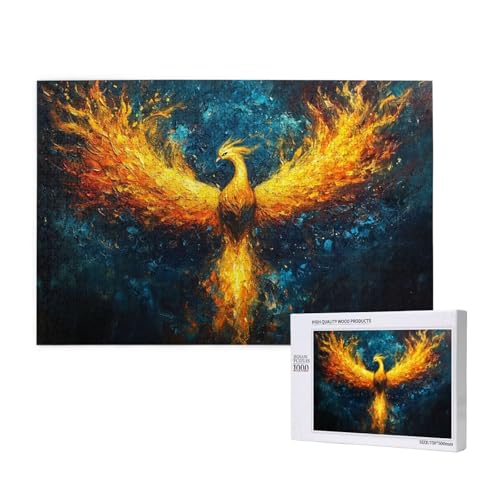 Puzzle 120 Teile Phönix Puzzles für Erwachsene Tier HD Puzzel Anspruchsvolles und Lustig Kreatives Unterhaltungsspiel, DIY Holzpuzzle für Erwachsene Als Feiertage Deko Geschenk fur Frauen M-1041 Puzzle 120 Teile Phönix Puzzles für Erwachsene Tier HD Puzzel Anspruchsvolles und Lustig Kreatives Unterhaltungsspiel, DIY Holzpuzzle für Erwachsene Als Feiertage Deko Geschenk fur Frauen M-1041 von Yeogcohe