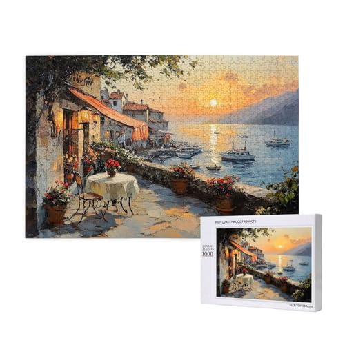 Puzzle 120 Teile Sonnenuntergang Puzzles für Erwachsene Ozean HD Puzzel Anspruchsvolles und Lustig Kreatives Unterhaltungsspiel, DIY Holzpuzzle für Erwachsene Als Feiertage Geschenk fur Frauen M-921 Puzzle 120 Teile Sonnenuntergang Puzzles für Erwachsene Ozean HD Puzzel Anspruchsvolles und Lustig Kreatives Unterhaltungsspiel, DIY Holzpuzzle für Erwachsene Als Feiertage Geschenk fur Frauen M-921 von Yeogcohe