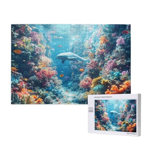 Puzzle 120 Teile Tier Puzzles für Erwachsene Delphin HD Puzzel Anspruchsvolles und Lustig Kreatives Unterhaltungsspiel, DIY Holzpuzzle für Erwachsene Als Feiertage Deko Geschenk fur Frauen M-130 Puzzle 120 Teile Tier Puzzles für Erwachsene Delphin HD Puzzel Anspruchsvolles und Lustig Kreatives Unterhaltungsspiel, DIY Holzpuzzle für Erwachsene Als Feiertage Deko Geschenk fur Frauen M-130 von Yeogcohe