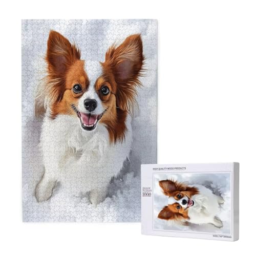 Puzzle 120 Teile Tier Puzzles für Erwachsene Hund HD Puzzel Anspruchsvolles und Lustig Kreatives Unterhaltungsspiel, DIY Holzpuzzle für Erwachsene Als Feiertage Zimmer Deko Geschenk fur Frauen M-1299 Puzzle 120 Teile Tier Puzzles für Erwachsene Hund HD Puzzel Anspruchsvolles und Lustig Kreatives Unterhaltungsspiel, DIY Holzpuzzle für Erwachsene Als Feiertage Zimmer Deko Geschenk fur Frauen M-1299 von Yeogcohe