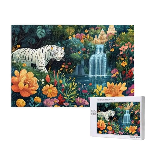 Puzzle 120 Teile Tiger Puzzles für Erwachsene Tier HD Puzzel Anspruchsvolles und Lustig Kreatives Unterhaltungsspiel, DIY Holzpuzzle für Erwachsene Als Feiertage Zimmer Deko Geschenk fur Frauen M-86 Puzzle 120 Teile Tiger Puzzles für Erwachsene Tier HD Puzzel Anspruchsvolles und Lustig Kreatives Unterhaltungsspiel, DIY Holzpuzzle für Erwachsene Als Feiertage Zimmer Deko Geschenk fur Frauen M-86 von Yeogcohe