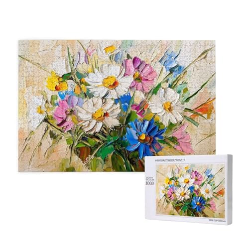 Puzzle 1500 Teile Blume Puzzles für Erwachsene Retro HD Puzzel Anspruchsvolles und Lustig Kreatives Unterhaltungsspiel, DIY Holzpuzzle für Erwachsene Als Feiertage Deko Geschenk fur Frauen M-1005 Puzzle 1500 Teile Blume Puzzles für Erwachsene Retro HD Puzzel Anspruchsvolles und Lustig Kreatives Unterhaltungsspiel, DIY Holzpuzzle für Erwachsene Als Feiertage Deko Geschenk fur Frauen M-1005 von Yeogcohe