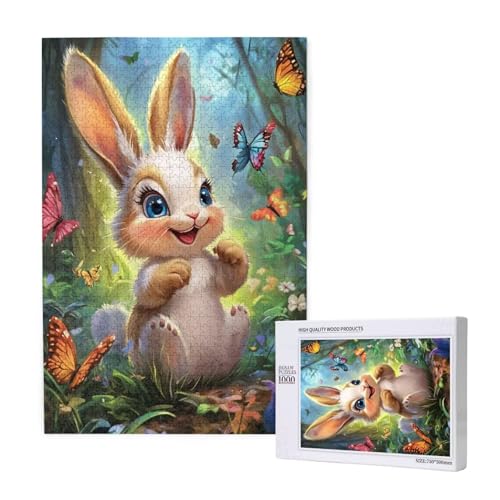 Puzzle 1500 Teile Kaninchen Puzzles für Erwachsene Schmetterling HD Puzzel Anspruchsvolles Lustig Kreatives Unterhaltungsspiel,DIY Holzpuzzle für Erwachsene Als Feiertage Geschenk fur Frauen M-1412 Puzzle 1500 Teile Kaninchen Puzzles für Erwachsene Schmetterling HD Puzzel Anspruchsvolles Lustig Kreatives Unterhaltungsspiel,DIY Holzpuzzle für Erwachsene Als Feiertage Geschenk fur Frauen M-1412 von Yeogcohe