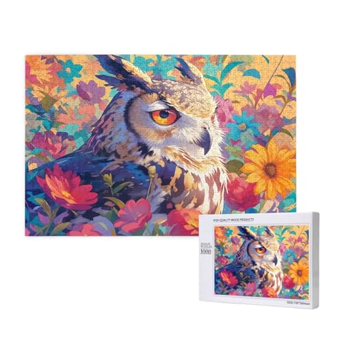 Puzzle 1500 Teile Tier Puzzles für Erwachsene Eule HD Puzzel Anspruchsvolles und Lustig Kreatives Unterhaltungsspiel, DIY Holzpuzzle für Erwachsene Als Feiertage Zimmer Deko Geschenk fur Frauen M-112 Puzzle 1500 Teile Tier Puzzles für Erwachsene Eule HD Puzzel Anspruchsvolles und Lustig Kreatives Unterhaltungsspiel, DIY Holzpuzzle für Erwachsene Als Feiertage Zimmer Deko Geschenk fur Frauen M-112 von Yeogcohe