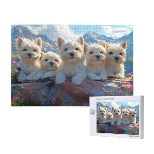 Puzzle 3000 Teile Berg Puzzles für Erwachsene Hund HD Puzzel Anspruchsvolles und Lustig Kreatives Unterhaltungsspiel, DIY Holzpuzzle für Erwachsene Als Feiertage Zimmer Deko Geschenk fur Frauen M-856 Puzzle 3000 Teile Berg Puzzles für Erwachsene Hund HD Puzzel Anspruchsvolles und Lustig Kreatives Unterhaltungsspiel, DIY Holzpuzzle für Erwachsene Als Feiertage Zimmer Deko Geschenk fur Frauen M-856 von Yeogcohe