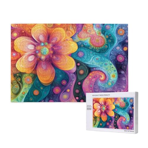 Puzzle 3000 Teile Blume Puzzles für Erwachsene Abstrakt HD Puzzel Anspruchsvolles und Lustig Kreatives Unterhaltungsspiel, DIY Holzpuzzle für Erwachsene Als Feiertage Geschenk fur Frauen M-1029 Puzzle 3000 Teile Blume Puzzles für Erwachsene Abstrakt HD Puzzel Anspruchsvolles und Lustig Kreatives Unterhaltungsspiel, DIY Holzpuzzle für Erwachsene Als Feiertage Geschenk fur Frauen M-1029 von Yeogcohe