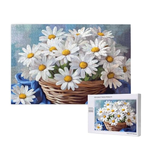 Puzzle 3000 Teile Blume Puzzles für Erwachsene Anlage HD Puzzel Anspruchsvolles und Lustig Kreatives Unterhaltungsspiel, DIY Holzpuzzle für Erwachsene Als Feiertage Deko Geschenk fur Frauen M-404 von Yeogcohe