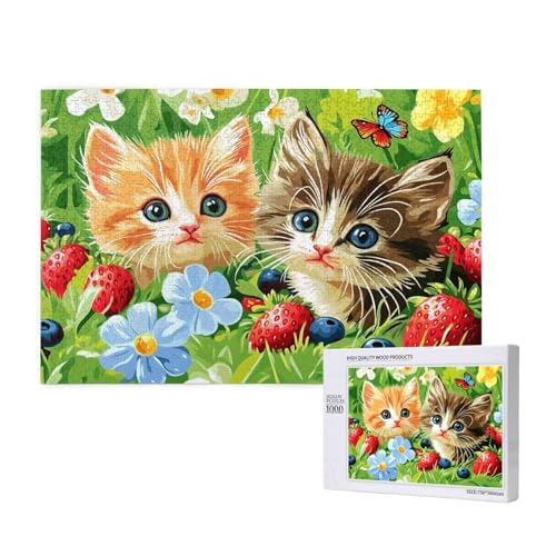 Puzzle 3000 Teile Blume Puzzles für Erwachsene Katze HD Puzzel Anspruchsvolles und Lustig Kreatives Unterhaltungsspiel, DIY Holzpuzzle für Erwachsene Als Feiertage Deko Geschenk fur Frauen M-472 Puzzle 3000 Teile Blume Puzzles für Erwachsene Katze HD Puzzel Anspruchsvolles und Lustig Kreatives Unterhaltungsspiel, DIY Holzpuzzle für Erwachsene Als Feiertage Deko Geschenk fur Frauen M-472 von Yeogcohe