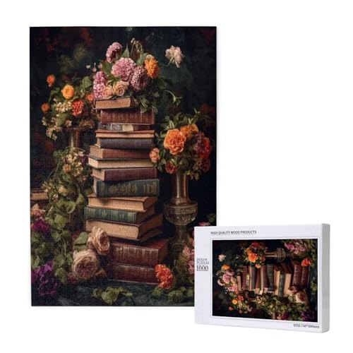 Puzzle 3000 Teile Buch Puzzles für Erwachsene Blume HD Puzzel Anspruchsvolles und Lustig Kreatives Unterhaltungsspiel, DIY Holzpuzzle für Erwachsene Als Feiertage Deko Geschenk fur Frauen M-1443 Puzzle 3000 Teile Buch Puzzles für Erwachsene Blume HD Puzzel Anspruchsvolles und Lustig Kreatives Unterhaltungsspiel, DIY Holzpuzzle für Erwachsene Als Feiertage Deko Geschenk fur Frauen M-1443 von Yeogcohe