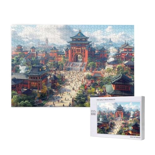 Puzzle 3000 Teile Japan Puzzles für Erwachsene Landschaft HD Puzzel Anspruchsvolles und Lustig Kreatives Unterhaltungsspiel, DIY Holzpuzzle für Erwachsene Als Feiertage Geschenk fur Frauen M-70 Puzzle 3000 Teile Japan Puzzles für Erwachsene Landschaft HD Puzzel Anspruchsvolles und Lustig Kreatives Unterhaltungsspiel, DIY Holzpuzzle für Erwachsene Als Feiertage Geschenk fur Frauen M-70 von Yeogcohe