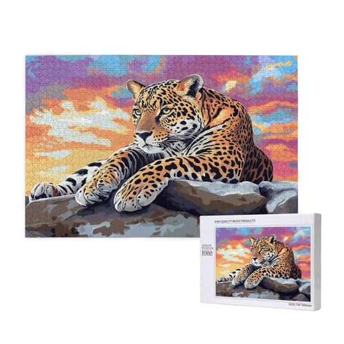 Puzzle 3000 Teile Leopard Puzzles für Erwachsene Tier HD Puzzel Anspruchsvolles und Lustig Kreatives Unterhaltungsspiel, DIY Holzpuzzle für Erwachsene Als Feiertage Deko Geschenk fur Frauen M-622 Puzzle 3000 Teile Leopard Puzzles für Erwachsene Tier HD Puzzel Anspruchsvolles und Lustig Kreatives Unterhaltungsspiel, DIY Holzpuzzle für Erwachsene Als Feiertage Deko Geschenk fur Frauen M-622 von Yeogcohe